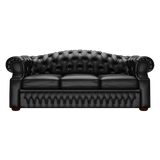 Lawrence 3 Sits Chesterfield Soffa Birch Black