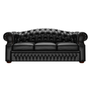 Lawrence 3 Sits Chesterfield Soffa Birch Black