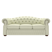 Lawrence 3 Sits Chesterfield Soffa Birch Cream