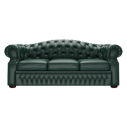 Lawrence 3 Sits Chesterfield Soffa Birch Forest Green