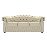 Lawrence 3 Sits Chesterfield Soffa Birch Ivory