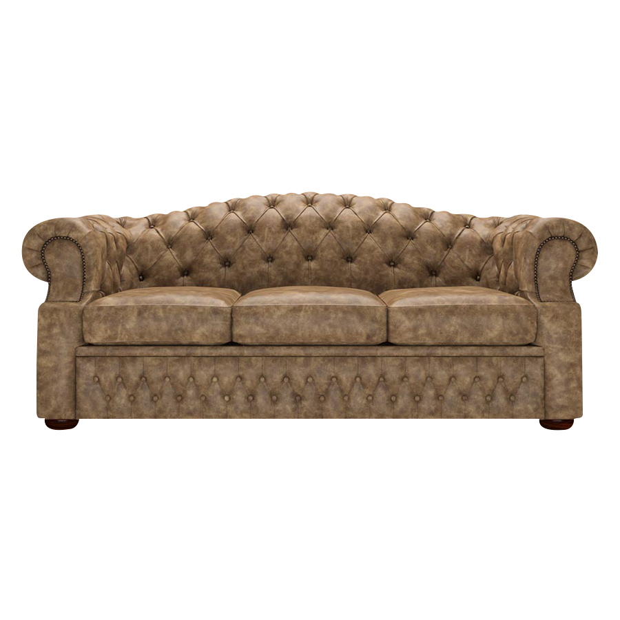 Lawrence 3 Sits Chesterfield Soffa Etna Camel