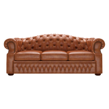 Lawrence 3 Sits Chesterfield Soffa Old English Bruciato