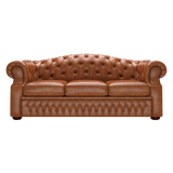 Lawrence 3 Sits Chesterfield Soffa Old English Saddle