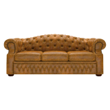 Lawrence 3 Sits Chesterfield Soffa Tudor Mustard