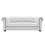Linwood 3 Sits Chesterfield Soffa Birch White