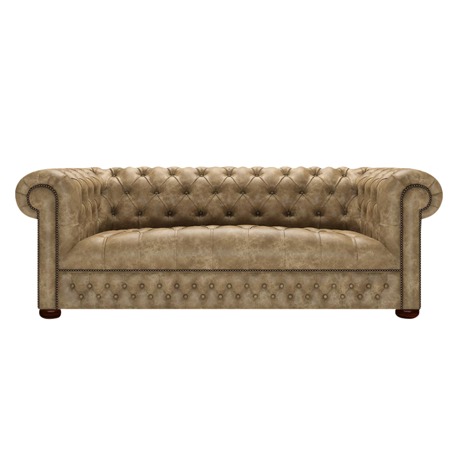 Linwood 3 Sits Chesterfield Soffa Etna Beige