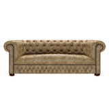 Linwood 3 Sits Chesterfield Soffa Etna Beige