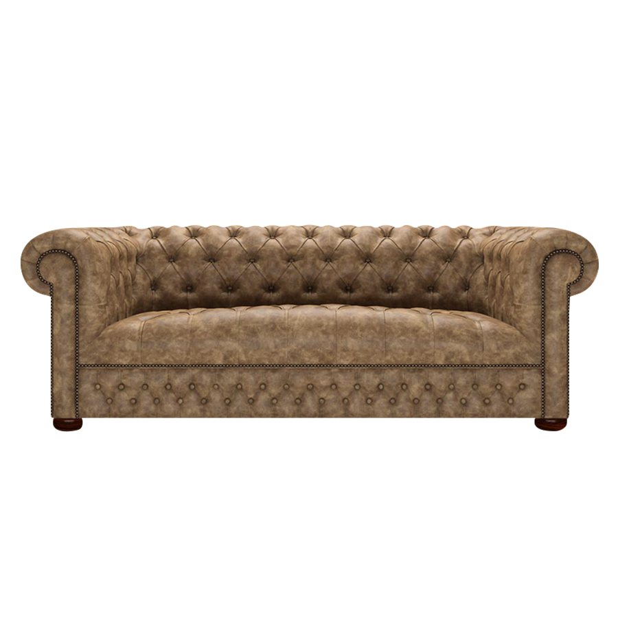 Linwood 3 Sits Chesterfield Soffa Etna Camel