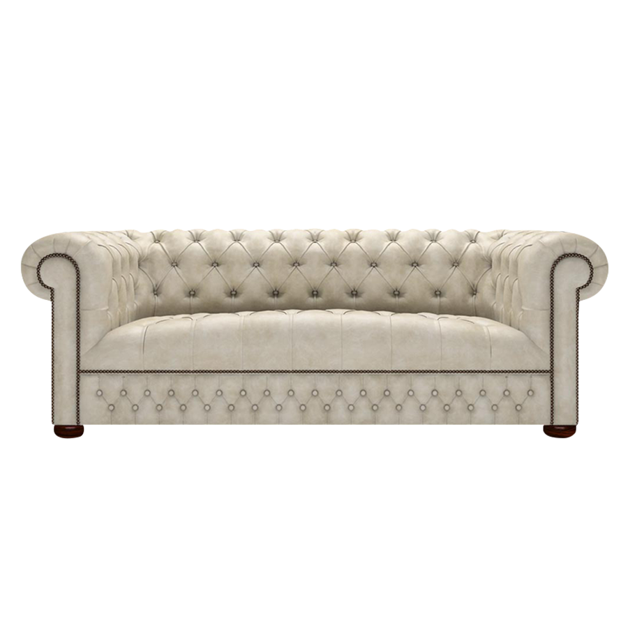 Linwood 3 Sits Chesterfield Soffa Etna Cream