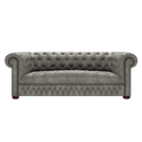 Linwood 3 Sits Chesterfield Soffa Etna Grey