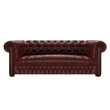 Linwood 3 Sits Chesterfield Soffa Etna Red