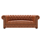 Linwood 3 Sits Chesterfield Soffa Old English Bruciato