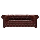 Linwood 3 Sits Chesterfield Soffa Tudor Oxblood