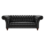 Montgomery 3 Sits Chesterfield Soffa Birch Black