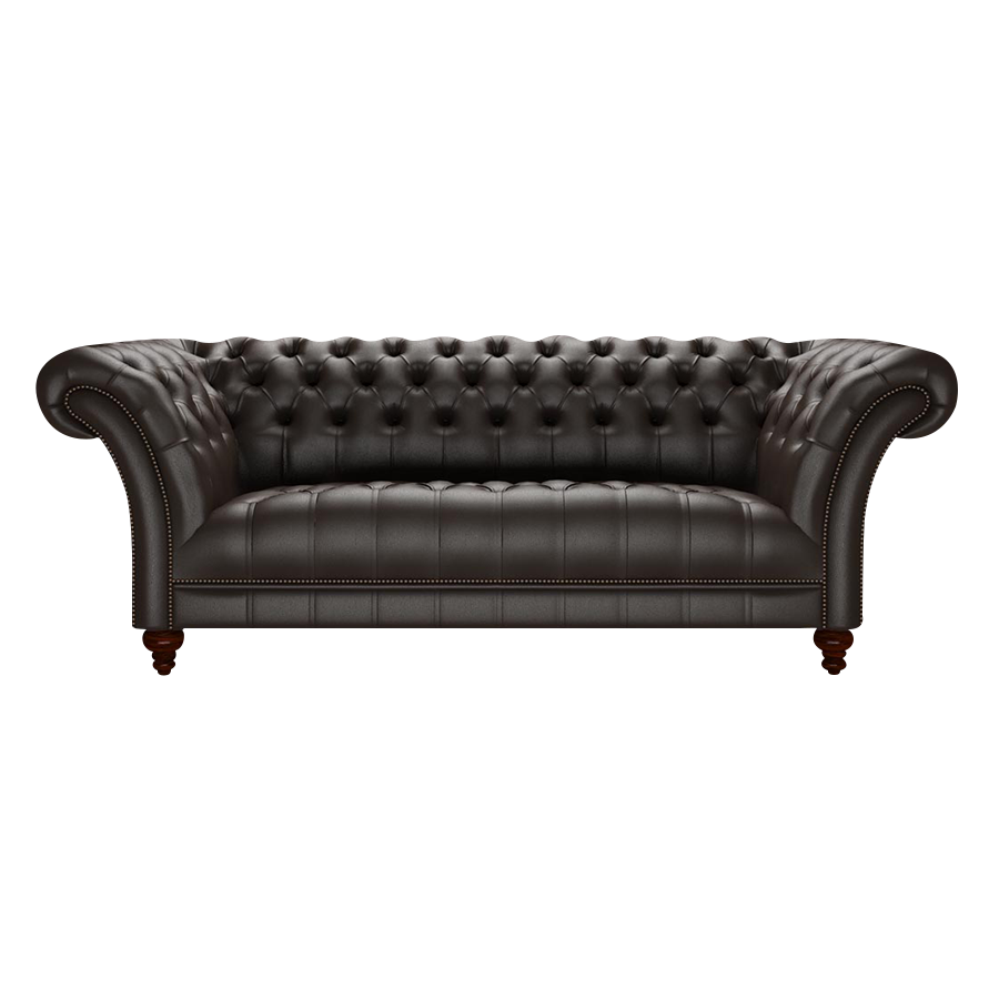 Montgomery 3 Sits Chesterfield Soffa Birch Brown