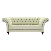 Montgomery 3 Sits Chesterfield Soffa Birch Cream