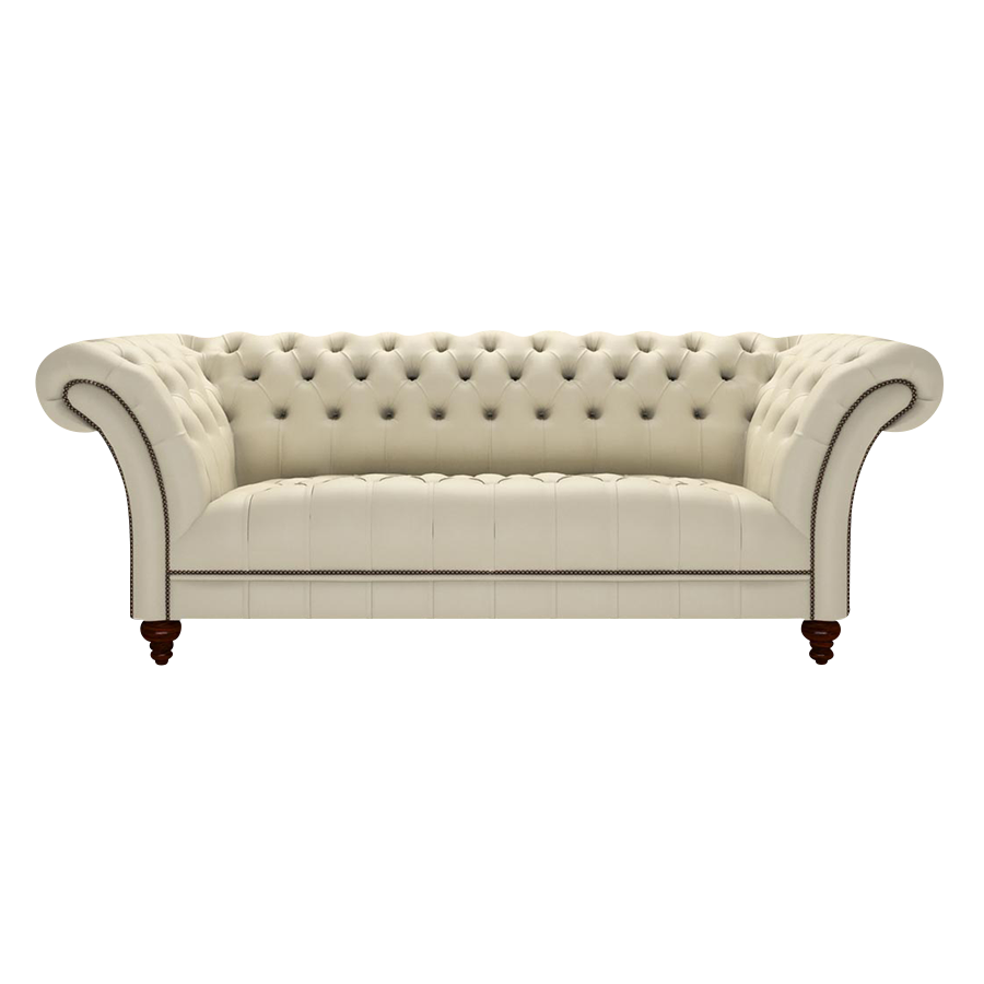 Montgomery 3 Sits Chesterfield Soffa Birch Ivory