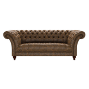 Montgomery 3 Sits Chesterfield Soffa Etna Brandy