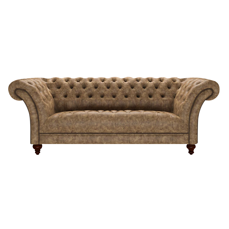 Montgomery 3 Sits Chesterfield Soffa Etna Camel