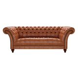 Montgomery 3 Sits Chesterfield Soffa Old English Bruciato