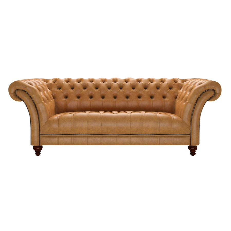 Montgomery 3 Sits Chesterfield Soffa Old English Buckskin