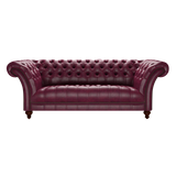 Montgomery 3 Sits Chesterfield Soffa Old English Burgundy