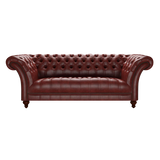 Montgomery 3 Sits Chesterfield Soffa Old English Chestnut