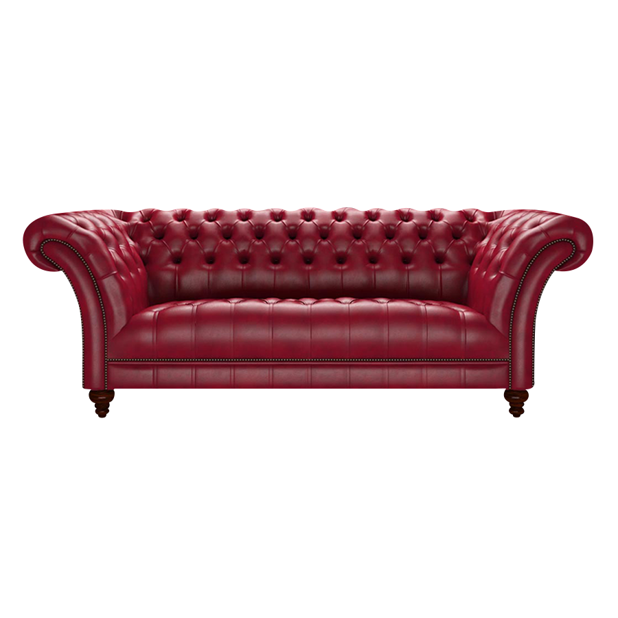 Montgomery 3 Sits Chesterfield Soffa Old English Gamay