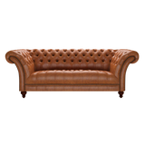 Montgomery 3 Sits Chesterfield Soffa Old English Saddle