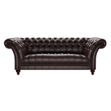 Montgomery 3 Sits Chesterfield Soffa Old English Smoke