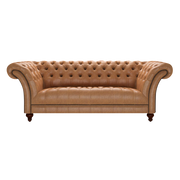Montgomery 3 Sits Chesterfield Soffa Old English Tan