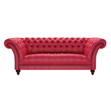 Montgomery 3 Sits Chesterfield Soffa Shelly Flame Red