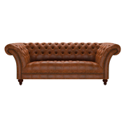 Montgomery 3 Sits Chesterfield Soffa Tudor Chestnut