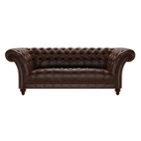 Montgomery 3 Sits Chesterfield Soffa Tudor Mahogany