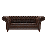 Montgomery 3 Sits Chesterfield Soffa Tudor Mahogany