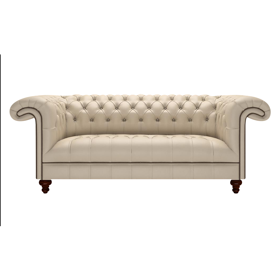 Nelson 3 Sits Chesterfield Soffa Birch Blush Beige