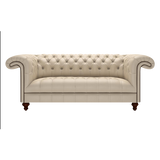 Nelson 3 Sits Chesterfield Soffa Birch Blush Beige