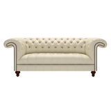 Nelson 3 Sits Chesterfield Soffa Birch Ivory