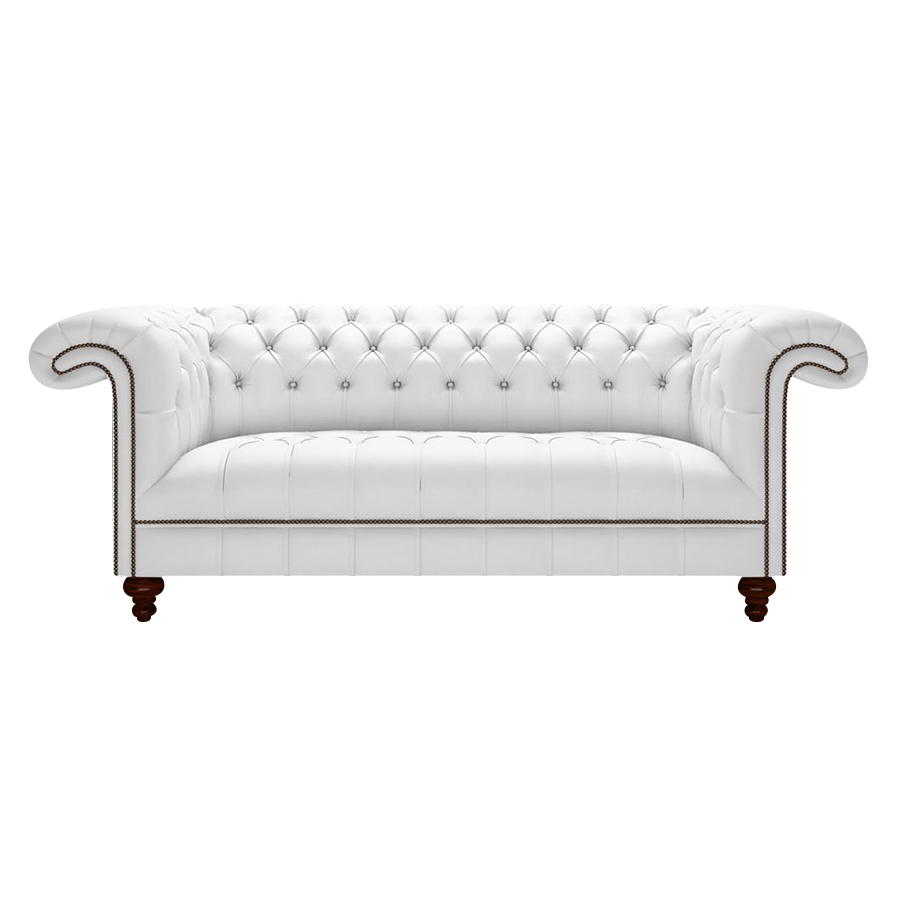 Nelson 3 Sits Chesterfield Soffa Birch White