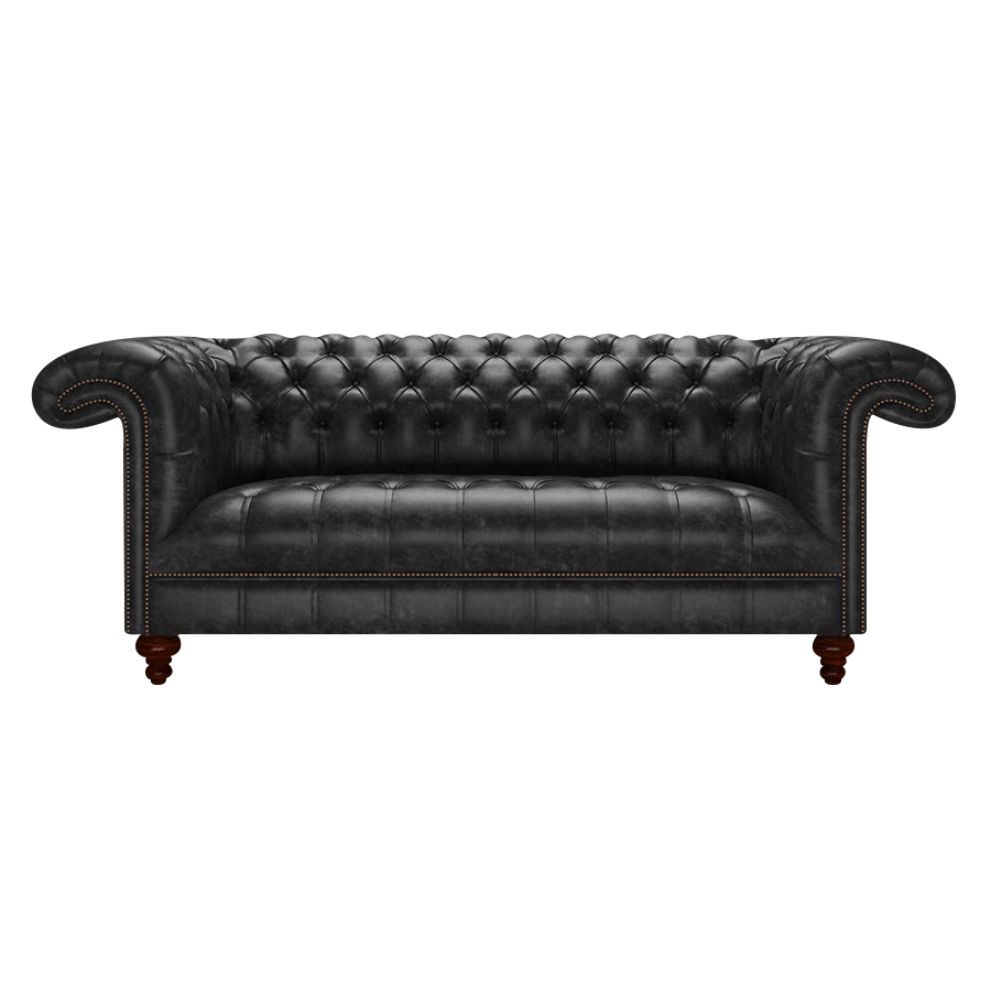 Nelson 3 Sits Chesterfield Soffa Etna Black