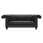 Nelson 3 Sits Chesterfield Soffa Etna Black