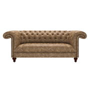 Nelson 3 Sits Chesterfield Soffa Etna Camel