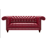 Nelson 3 Sits Chesterfield Soffa Old English Gamay