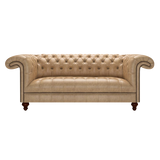 Nelson 3 Sits Chesterfield Soffa Old English Parchment