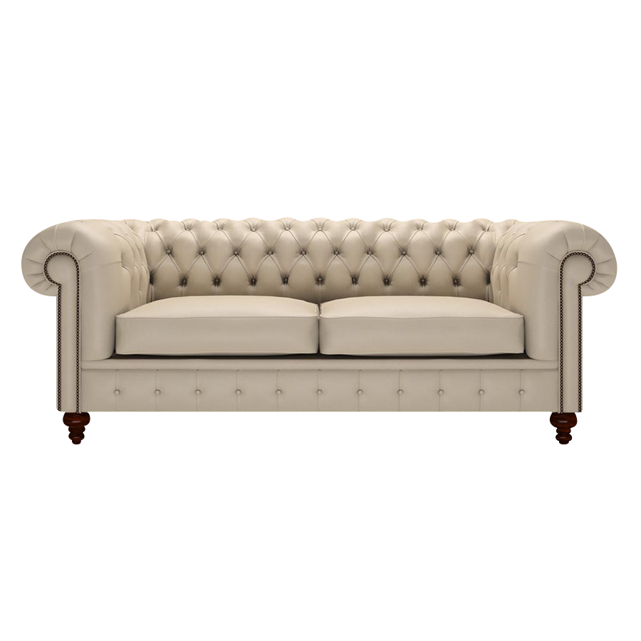 Raleigh 3 Sits Chesterfield Soffa Birch Blush Beige