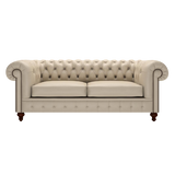 Raleigh 3 Sits Chesterfield Soffa Birch Blush Beige