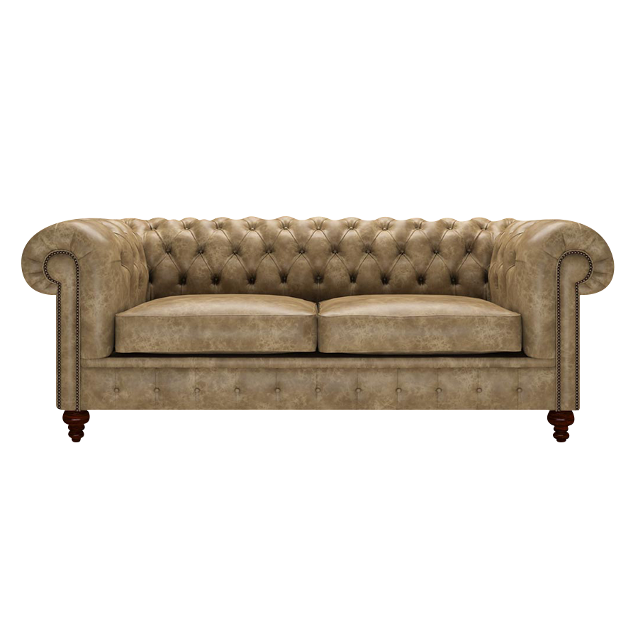 Raleigh 3 Sits Chesterfield Soffa Etna Beige
