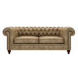Raleigh 3 Sits Chesterfield Soffa Etna Beige
