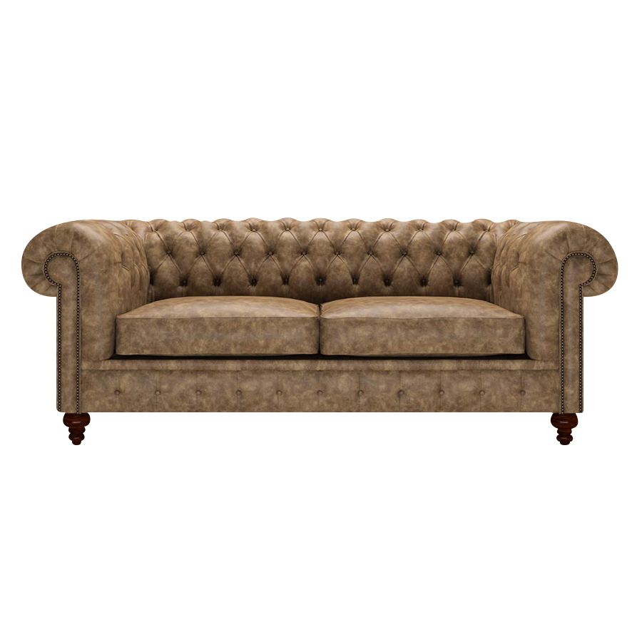 Raleigh 3 Sits Chesterfield Soffa Etna Camel